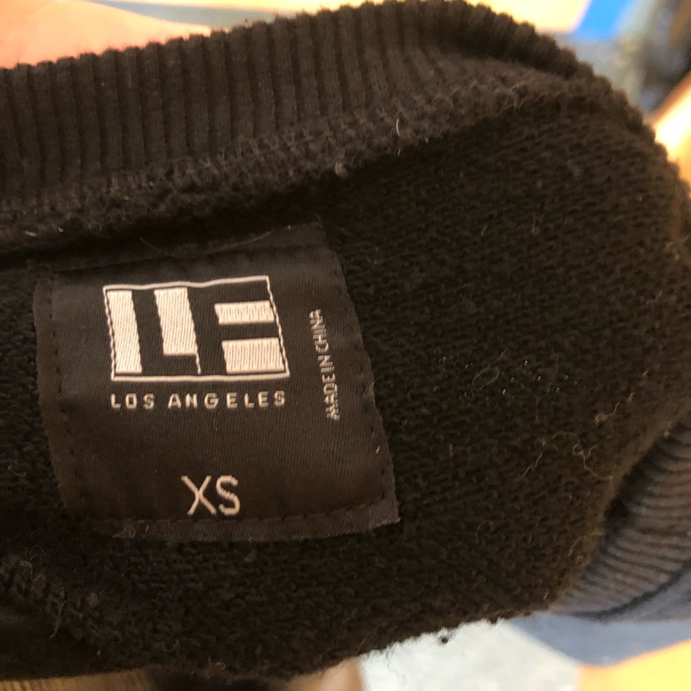 LF CROPPED PULL OVER ZIPPER SWEATSHIRT - Picture 6 of 6